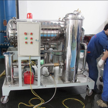 Máy lọc dầu làm khô nước khử nước của tuabin JT Series